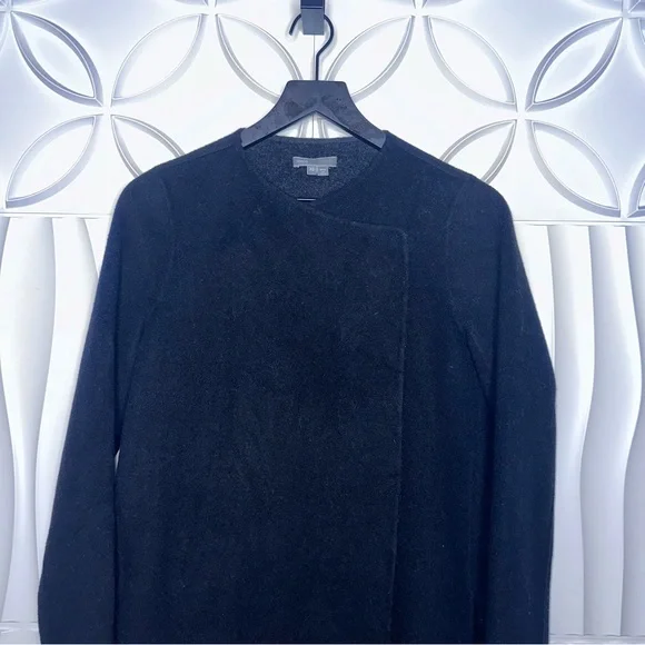 Vince Wool Overcoat Snap Front Jacket - Picture 2 of 7